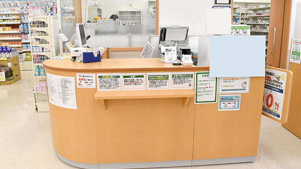 ユタカ薬局浅井の受付/カウンター