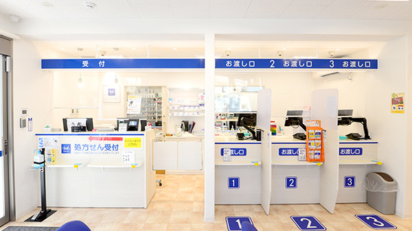 クオール薬局須磨名谷２号店の受付/カウンター