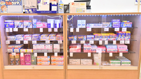 ツルハ薬局野並店の一般医薬品