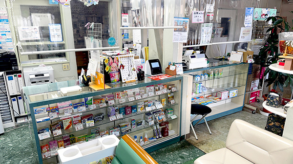 たなべ薬局の受付/カウンター