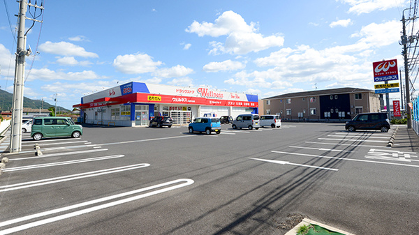 ウェルネス薬局　出雲大社店の駐車場