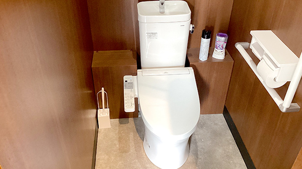 薬局トモズ東伏見店のお手洗い