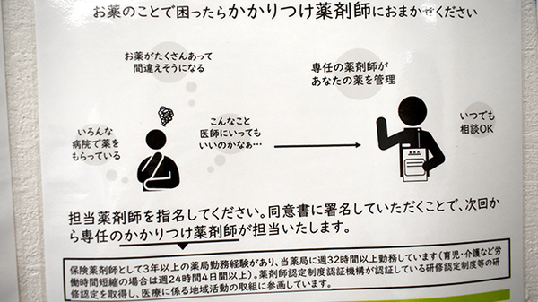 かかりつけ薬局対応