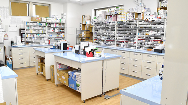 サン薬局奈良南店の調剤室