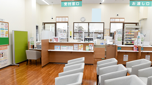 杏林堂薬局　富士永田店の受付/カウンター