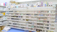 調剤薬局ツルハドラッグ南郷20丁目店の薬棚