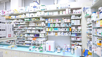 ドラッグイレブン薬局大分医大前店の薬棚