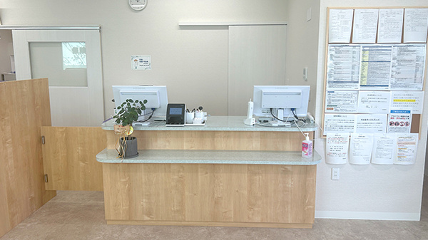 友愛薬局幕張店の受付/カウンター