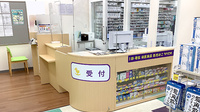 ウェルパーク薬局国立矢川店の受付/カウンター