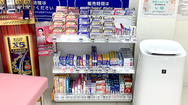 アカカベ薬局　大正千島店の一般医薬品