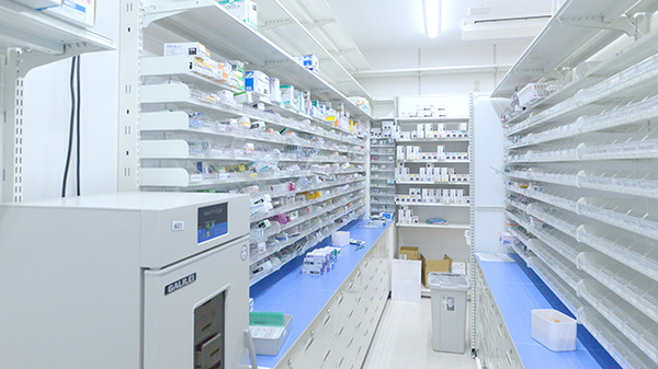 調剤薬局ツルハドラッグ稚内潮見店の調剤室