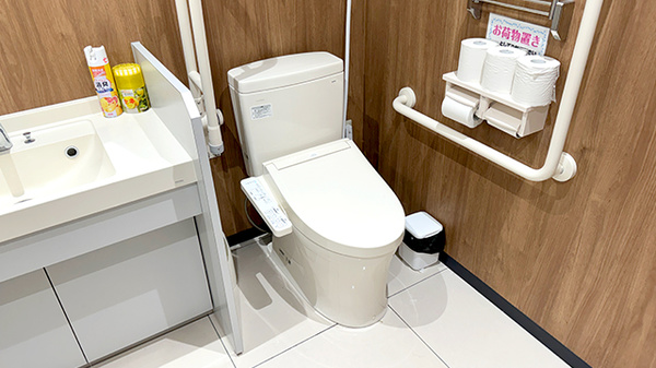 セキ薬局　姫宮店のお手洗い