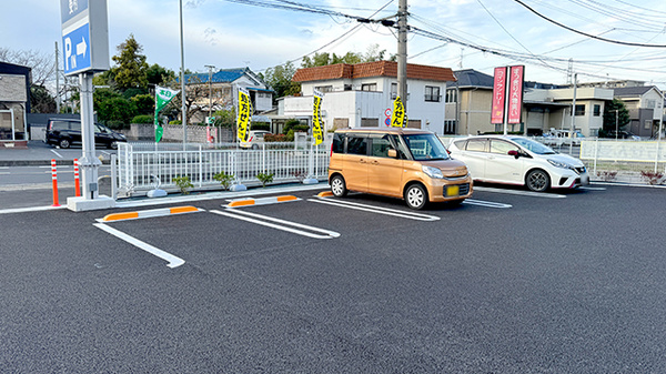 セキ薬局　姫宮店の駐車場