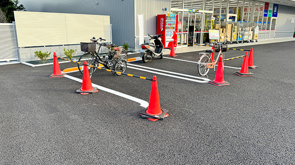 セキ薬局　姫宮店の駐輪場