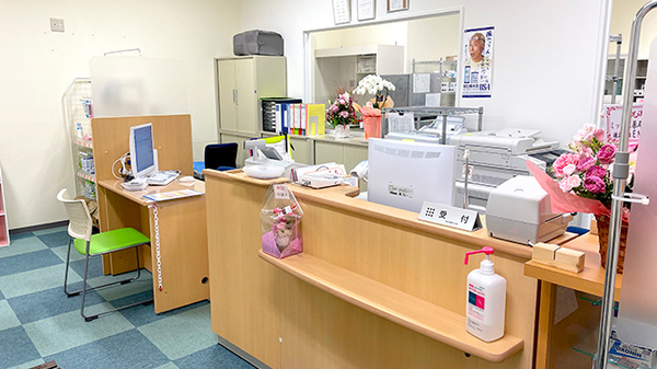 ミックス薬局くすがみ店の受付/カウンター