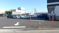 ウォンツ福山野上薬局の駐車場