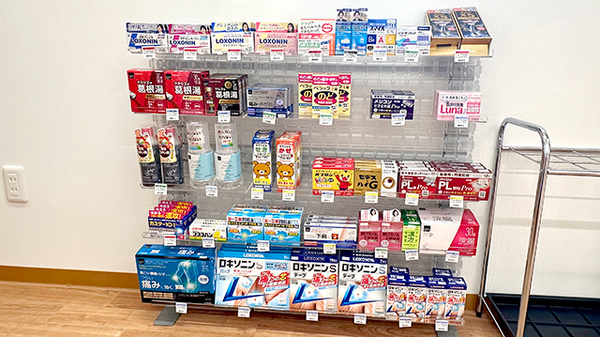 ウイン薬局高崎昭和町店の一般医薬品