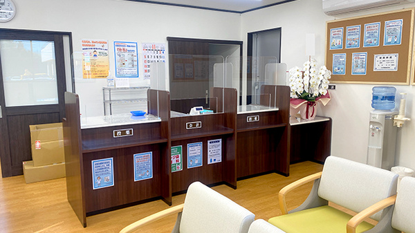 とちぎ薬局　鹿沼栄店の受付/カウンター