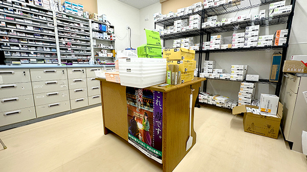 ほっと薬局小姓町店の調剤室