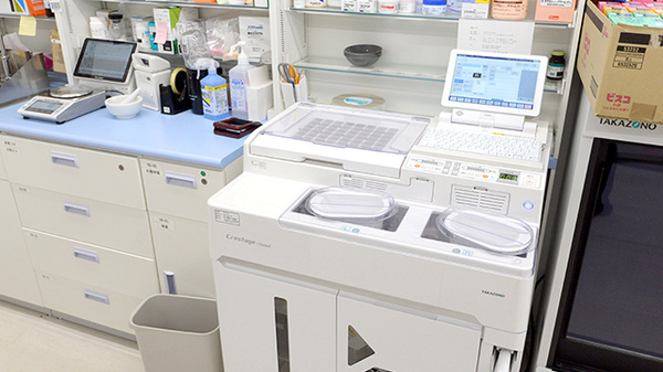 V･drug　富貴ノ台薬局の調剤器具