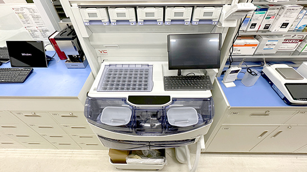 調剤薬局ツルハドラッグ北見東三輪店の調剤器具