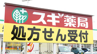 スギ薬局 柏の葉店の看板