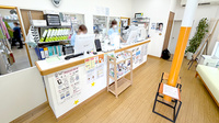 しろくま薬局初芝店の受付/カウンター