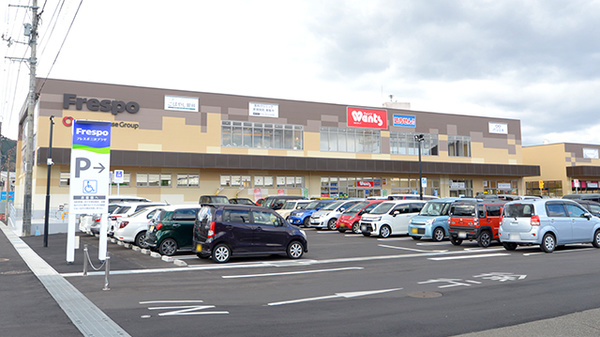 ウォンツフレスポ三次プラザ薬局の外観