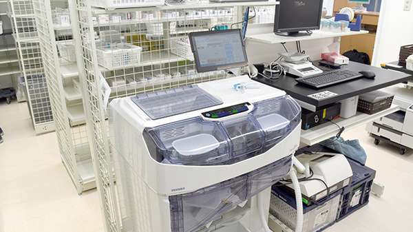 ユタカ薬局　岩倉の調剤器具