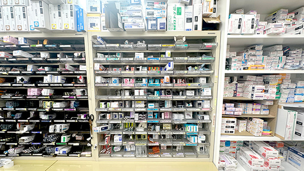 ハート薬局　南沢又店の薬棚
