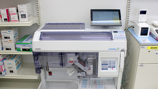 ププレひまわり薬局グラン松永店の調剤器具