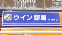ウイン薬局西船橋店の看板