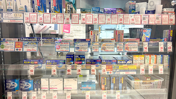 薬局トモズ虎ノ門ヒルズステーションタワー店の一般医薬品