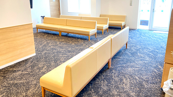 イチフジ薬局・大町店の待合スペース