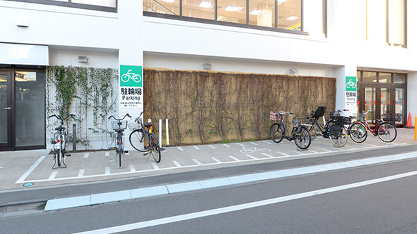 スギ薬局 東矢口店の駐輪場