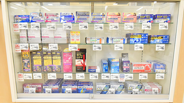 イオン薬局加賀の里店の一般医薬品