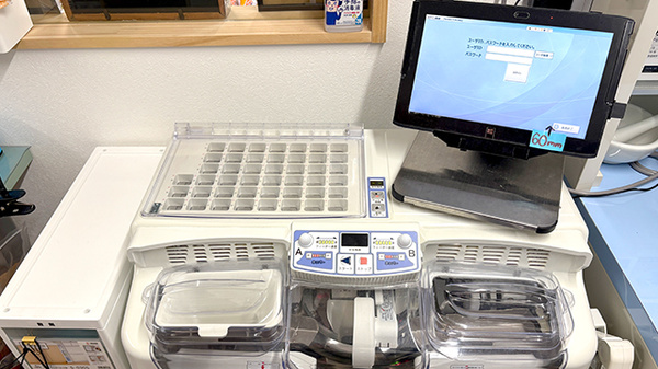 オハナ薬局　上本町駅前店の調剤器具