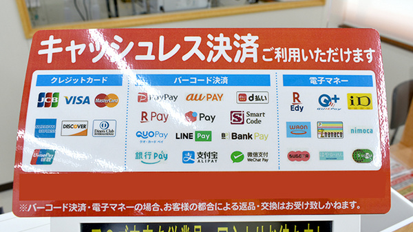 モリ薬局　和白店のクレカ/電子マネー/スマホ決済対応