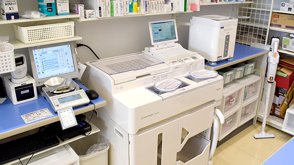 クリエイト薬局幸田大草店の調剤器具