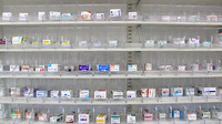 ププレひまわり薬局グラン倉敷店の薬棚