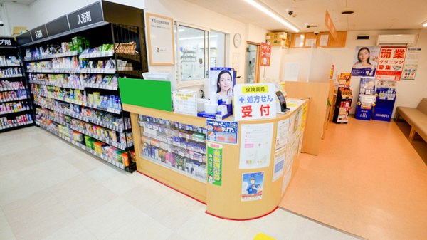 調剤薬局ツルハドラッグ中央台店の受付/カウンター