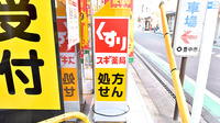 スギ薬局 服部天神駅前店の看板