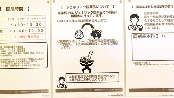 調剤薬局ツルハドラッグ菊水元町8条店のジェネリック対応