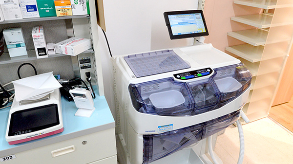 調剤薬局ツルハドラッグ外旭川店の調剤器具