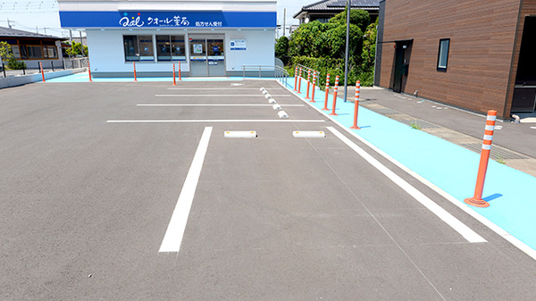 クオール薬局前橋南店の駐車場