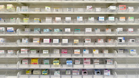 コクミン薬局　ボンラパス百道店の薬棚