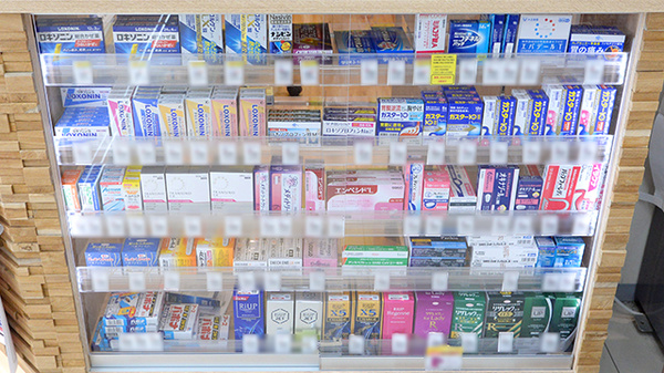 調剤薬局ツルハドラッグ盛岡みたけ北店の一般医薬品