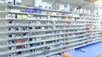 調剤薬局ツルハドラッグ盛岡みたけ北店の薬棚