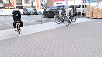 アカカベ薬局　中川店の駐輪場