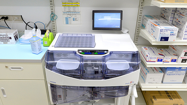 スギ薬局 ナインモール九条店の調剤器具